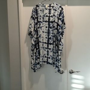Cute tie dye kimono